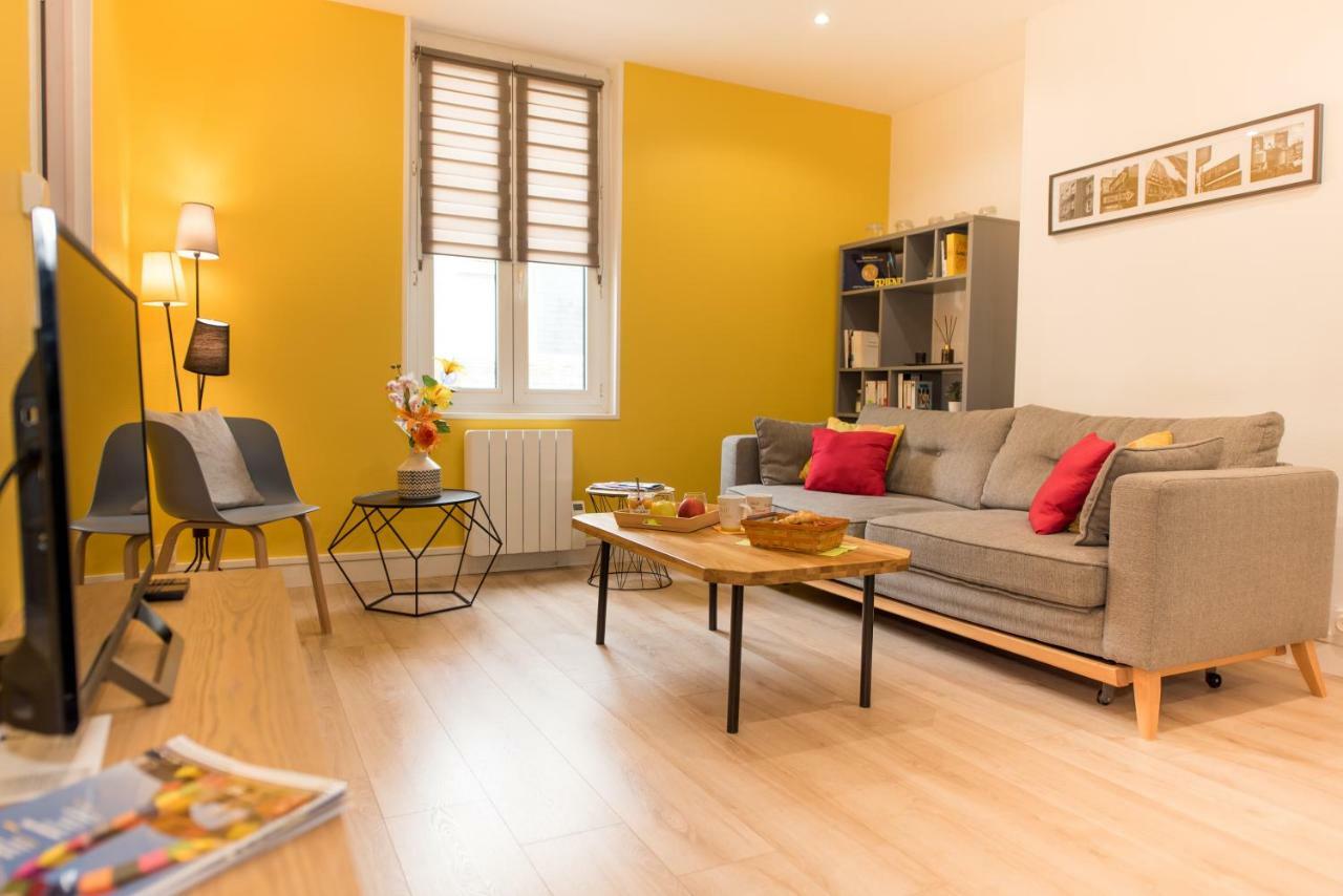 Appartement Elegant & Ensoleille - Centre-Ville Le Havre Bagian luar foto